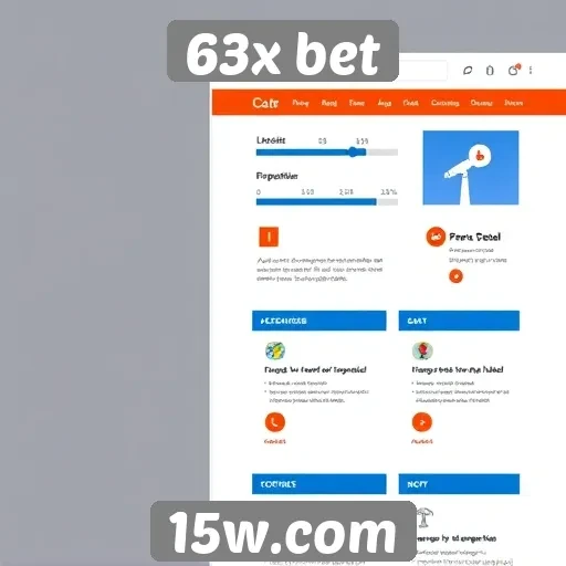 Acessibilidade e interface do site 63x bet analisadas