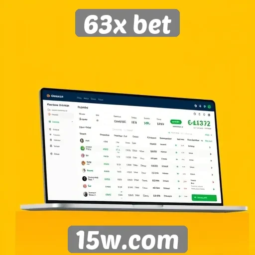 Interface e usabilidade na plataforma 63x bet