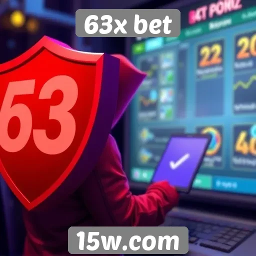 Recursos de segurança no site 63x bet